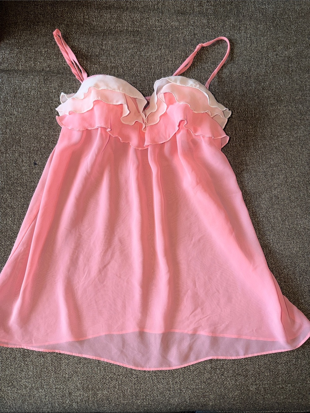 Linea Donatello Pink Babydoll/Chemise size Small